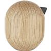 Normann Copenhagen - Figurina Shorebird - Legno naturale - Rovere massello tornito - Designer Jan Christian Delfs
