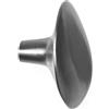 Ferm Living - Maniglia Rohner - Argento - Acciaio inossidabile satinato - Designer Helena Rohner