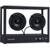 Transparent Speaker - Diffusore bluetooth Transparent - Nero - Alluminio - Designer Studio People People