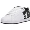 DC Shoes - Scarpe da Skateboard Court Graffik SE, da Uomo, Colore: Bianco/Nero/Lime, (Bianco Nero E Nero), 45 EU