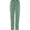 Fjällräven Fjallraven 14200169-614 Abisko Hike Zip-off TRS W Pantaloni Sportivi Donna Patina Green Taglia 48/S