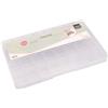 Vaessen Creative Organizer Armadio 34,7 x 21,8 x 3,5 cm - 32 Scatola Trasparente Dimensioni Diverse - Portaoggetti Coperchio - Per Scrapbooking, Creazione di Biglietti e Gioielli