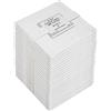 COTTON CRAFT Confezione da 24 tovaglioli da cocktail 30,5 x 30,5 cm, 100% cotone, su misura con angoli smussati e orlo generoso