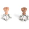 Marcato SC-KIT02-CLS Kit Stampini Biscottini, Fiore e Stella, Alluminio e Legno, Legno Natura, Linea Premium