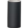 Zone Denmark Solo - Portaspazzolino in porcellana, 12,2 cm, colore: nero