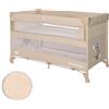 Lorelli Lettino da Viaggio Co-Sleeping Lorelli UP and DOWN Fog Beige FLYING FRIENDS