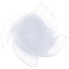 Grantop Square - Strofinacci colorati per giocolieri, in chiffon, 60 x 60 cm, quadrati, colorati, per bambini, adulti (bianco)
