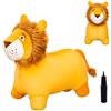 U&C Planet Animal Hopper, Saltatore per Bambini, Cavallo Gonfiabile Che Salta, Cavallo Che Salta, Gioco da Giardino con sdraietta per Bambini, Ragazzi, Ragazze e Bambini