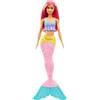 Barbie Dreamtopia Sirena, Bambola con Coda Che Si Muove, Giocattolo per Bambini 3+ Anni, GGC09