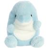 Aurora, Palm Pals Clicks 33684, peluche a forma di delfino, blu, 13 cm