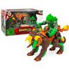 GORMITI - Personaggi Legends Elemental Beasts, animale e personaggio articolati, con catapulta, Troncalion della foresta e Tasarau, per bambini dai 4 anni, GRL02200, Giochi Preziosi, Multicolore