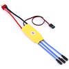 YUNIQUE GREEN-CLEAN-POWER - ESC Brushless 30A Regolatore di Velocità | Compatibile con Elicottero RC, Quad-Rotore | Max 210.000 giri, UBEC 5V | Giallo, Plastica