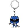 Funko Pop! Keychain: Mighty Morphin Power Rangers 30th - Blue Ranger - Power Rangers TV - Mini Figura in Vinile da Collezione Novità Portachiavi - Riempitivi per Calze - Idea Regalo - TV Fans