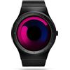 SINOBI - Orologi da polso da uomo, professionale, alla moda, design creativo e originale, in acciaio, S9807g-nero/rosso.