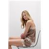 Intimissimi Pantaloncino In Seta Con Pizzo A Contrasto Marrone