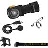 Armytek Wizard C1 Pro Magnet White LED - Torcia frontale con supporto magnetico a batteria, 1000 lm, 1440 h, 55 g