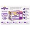 Pampers Progressi Pannolini Junior Taglia 5 (11-25 kg) Alta Assorbenza 108 Pannolini Exapack Formato Scorta