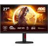 AOC G4 Q27G4ZR Monitor PC 68,6 cm (27") 2560 x 1440 Pixel Quad HD LED Nero, Rosso [Q27G4ZR]