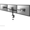 Neomounts NM-D135D3BLACK Braccio per monitor 10-27 (NM-D135D3BLACK, - Tilt/Turn/Rotate Triple Desk Monitor Arm [Clamp] For Three Screens, Max 8 kg, Height Warranty: 60M) [NM-D135D3BLACK]