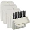 ZarEpsilonyx CeruSafe - Filtro cerume, 4 confezioni/32 pezzi, per apparecchi acustici, accessori compatibili con dispositivi CeruStop, Phonak, Widex & Signia