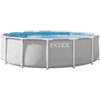Intex Piscina fuori terra con struttura rotonda intex prisma frame con pompa filtro 427x427x107 cm - cod. 26720nd