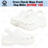 Crocs Zoccolo Crocs Classic Mega Crush bianco 207988-100 taglia unisex