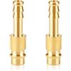 oumuik 2 connettori ad aria compressa da 8 mm/presa di collegamento ad aria compressa 8 mm in ottone DN8 femmina di collegamento per tubo valvola