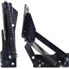 YIDELAI-Cerniera a molla (1 paio) staffa di sollevamento pieghevole a 90 gradi, cerniera divano letto, cerniera porta armadio (1, black)