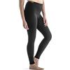 SOLIDEA Leggings Compressione Graduata Donna Be You Tonic Micromassaggiante Compressione Graduata 15/21 mmHg Guaina Modellante Donna, Leggings Anticellulite (Nero, 48)