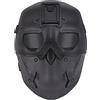 JOYASUS Maschera tattica paintball lente fumo testa di morte maschera completa per Halloween, caccia, giochi di guerra CS