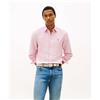 Tommy Hilfiger Camicia regular fit in puro lino Rose Pink Uomo