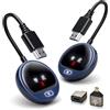 WELUSOPU Trasmettitore e Ricevitore Wireless HDMI 4K, HDMI Wireless Receiver Transmitter con Schermo LED, 2.4/5G Stabile Trasmissione, Wireless Streaming Video Audio File da Laptop, PC a HDTV, Projector, 50M