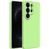 Captor Cover Samsung S26 Ultra Custodia Colorata in Silicone Liquido, Antiurto, Flessibile, Bordo Rialzato per Schermo e Fotocamera Con Microfibra Interna per Cover S26 Ultra Samsung (Verde)
