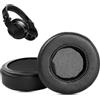 ACCOUTA Cuscinetti Compatibili con Cuffie Pioneer DJ HDJ-X7 HDJ-X5 HDJ-X10 - Cuscinetti di ricambio con tessuto resistente e traspirante/schiuma ad alta densità.