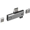 zoyuzan Adattatore Cuffie Caricatore USB C Cavo Aux per Apple iPhone 15 Pro Max Plus per iPad Pro Air Mini6 Compatibile con Samsung Type-C Ricarica Rapida Porta Type C Jack Auricolari Sdoppiatore Tipo C Cavi
