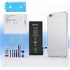 RUI XI Batteria RUI XI compatibile per iPhone 7/7 Plus/8/8 Plus + Strumenti Gratuiti (Per iPhone 7)