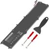 PASUKTER 6GTPY - Batteria per Dell Laptop 6GTPY 5041C 05041C 5D91C 5XJ28 GPM03 P56F002 P56F001 P56F