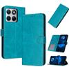 PanXCase Cover Libro per Motorola Edge 70 Fusion - Custodia PU Pelle Wallet, Supporto, 3 Porta Carte, Magnetica Antiurto Case (Verde)