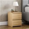 Vida Designs Denver - Comodino con 2 cassetti, colore: pino