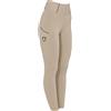 Equestro Leggings donna slim fit full grip EQUESTRO