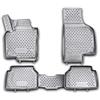 ELEMENT Set di Tappetini Auto in Gomma TPE 3D per Volkswagen Tiguan | MK1 | 2007-2018 | 100% adatti perfettamente, Gomma Auto Robusti, Tappetini Universali, Tappetini 3D