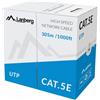 Lanberg Cavo di rete utp Lanberg LCU5-10CC-0305 cat.5 305m Arancione [AKLAGKS5UTP0020]