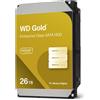 Western digital Hard Disk 3.5 26TB Western Digital SATA3-Raid WD261KRYZ / Gold (Di) [WD261KRYZ]