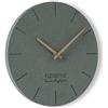 FLEXISTYLE Orologio da Parete Moderni Eco 30cm Grigio, Camera da Letto, Soggiorno, Ufficio, Silenzioso, Fatto in Europa