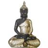 DKD Home Decor Statuetta decorativa Buddha dorato in resina (31 x 22 x 49 cm)