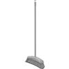 YORK ReSTART Scopa con Manico Lungo 120 cm Setole Fitte in Plastica Riciclata e Trucioli di Legno Spazzolone Ergonomico per Interni Casa e Ufficio Larghezza 31 cm Colore Erica Lilla e Grigio