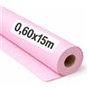 OFITURIA Papel Kraft Rosa Pastello - Rollo 0,60x15m - 6 Rotoli - Carta da pacchi e carta da regalo, carta da imballaggio per spedizioni e fai-da-te, resistente e facile da tagliare