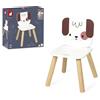 Janod - La Mia Prima Sedia Per Bambini In Legno Cagnolino