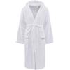 BORBONESE FINE OP ACCAPPATOIO IN SPUGNA UNISEX BORBONESE BIANCO