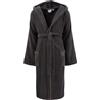 BORBONESE FINE OP ACCAPPATOIO IN SPUGNA UNISEX BORBONESE GRIGIO FERRO